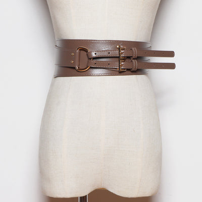 Faja Ancha para Mujer con Hebilla Diagonal de Cuero - Image 12
