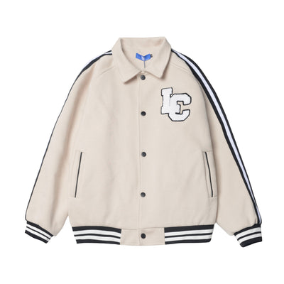 Uniforme de Béisbol Retro Americano a Rayas con Bordados para Hombre - Image 2
