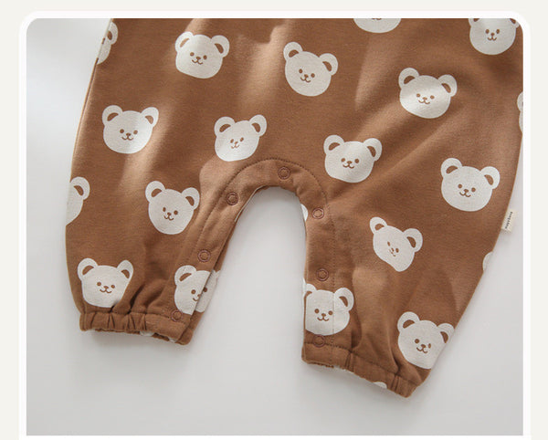 Enterizo de Algodón para Bebé con Estampado Infantil