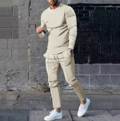 Conjunto Casual Hombre: Sudadera Slim Fit + Pantalón Jogger con Bolsillos - Image 7