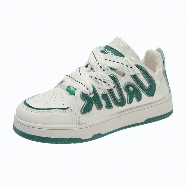 Tenis Retro Colores Combinados Diseño Plano - Deportivos y Casual