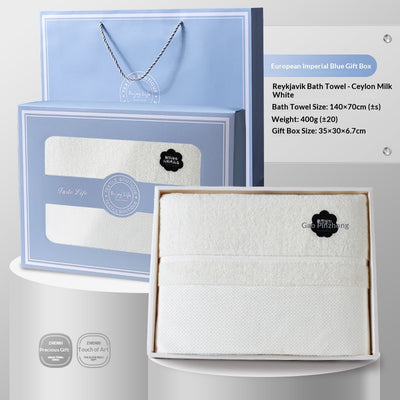 Juego de Toallas de Baño Premium con Logo Personalizado para Regalos Corporativos - Image 8