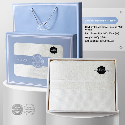 Juego de Toallas de Baño Premium con Logo Personalizado para Regalos Corporativos - Image 8