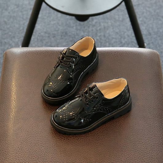 Zapatos de Cuero para Niños - Comodidad y Estilo para Presentaciones - Image 4