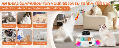Juguete Interactivo Silencioso para Gatos con Motor Eléctrico - Image 12