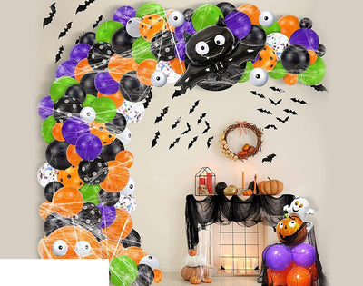 Juego de Globos de Látex y Aluminio para Halloween - Image 9