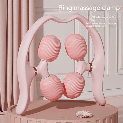 Anillo Masajeador de Piernas Yoga con Clip Portátil