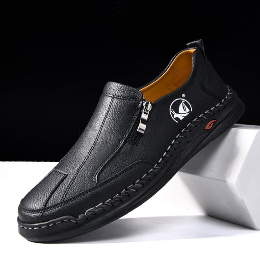 Zapatos Casuales de Cuero con Cordones para Hombre - Estilo Outdoor - Image 4