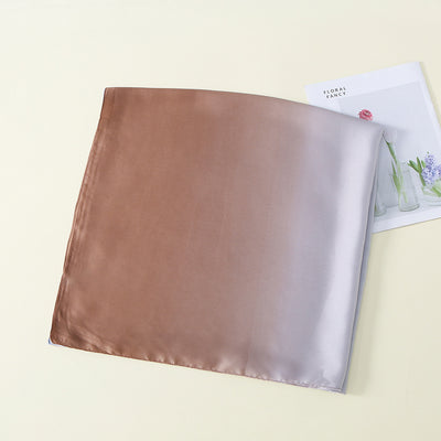 Pañuelo de Seda con Degradado de Colores para Mujer - Image 31