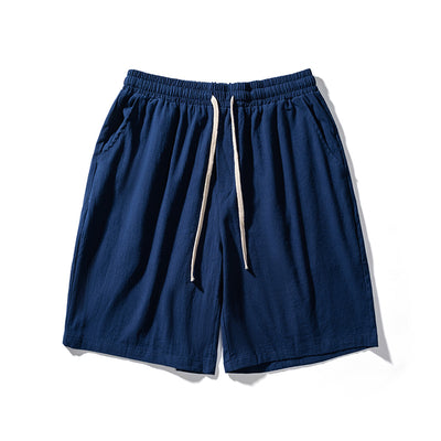 Shorts de Algodón para Hombre Cintura Elástica Verano - Image 4