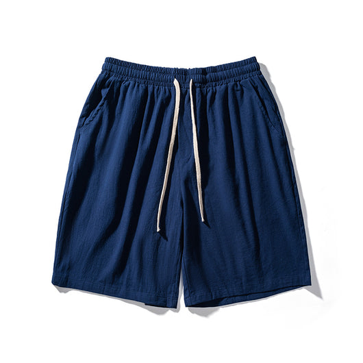 Shorts de Algodón para Hombre Cintura Elástica Verano - Image 4