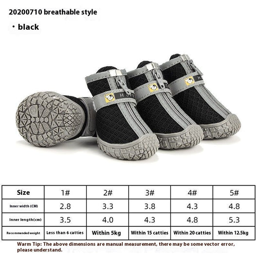 Botines Protectores para Perros: Impermeables, Antideslizantes y Transpirables - Image 13