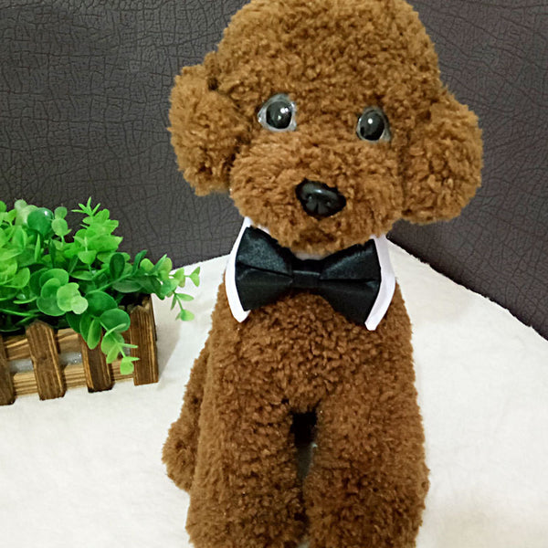 Babero Elegante con Collar de Moño y Joyería