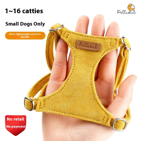 Arnés de Paseo con Cuerda para Cachorros - Control Seguro y Cómodo