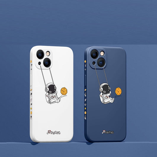 Funda Astronauta Cartoon para Teléfono - Diseño Creativo - Image 5