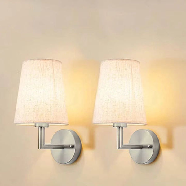 Lámpara de Mesita Minimalista Cobre Moderno para Dormitorio