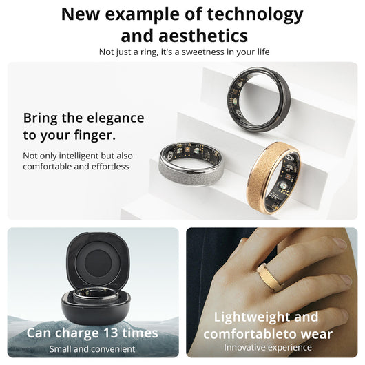 Estuche de Carga Inteligente para Anillo Unisex - Image 2