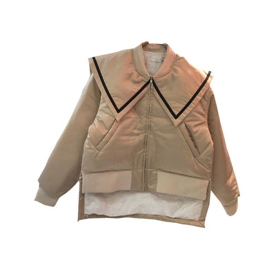 Chaqueta de Algodón Manga Larga con Cuello Marino - Image 4