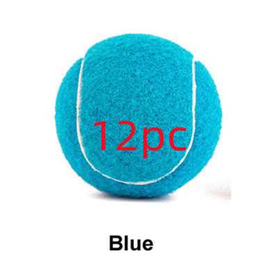 Pink rubber pet tennis ball, bite-resistant, for dogs to play fetch and chew. - Image 5