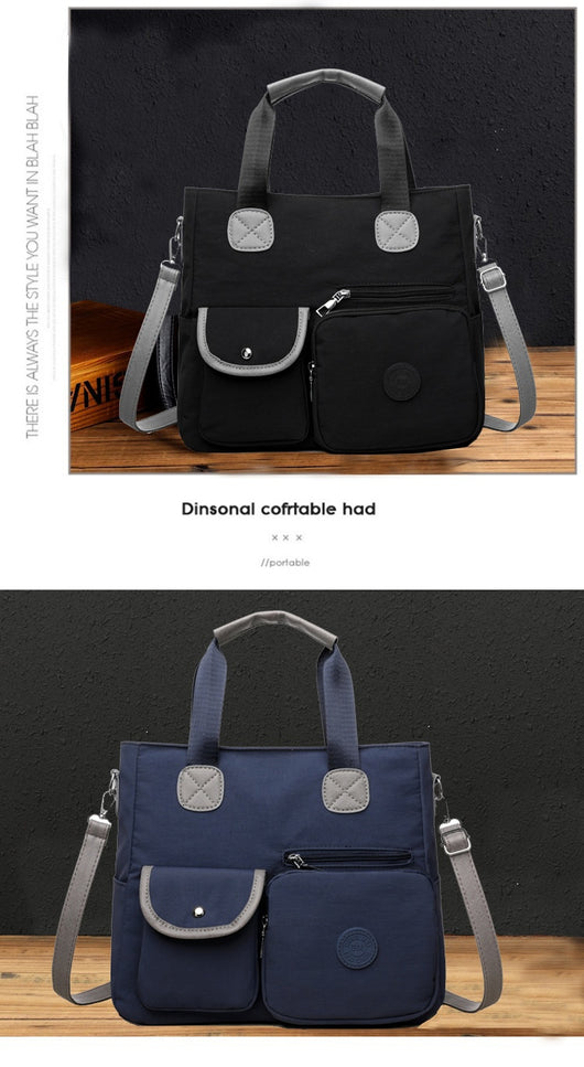 Bolso Crossbody de Nylon para Mujer - Gran Capacidad y Portabilidad - Image 12