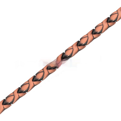 Pulsera Magnética de Cobre Puro con Cadena de Eslabones - Tobillera de Cobre Rojo - Image 3
