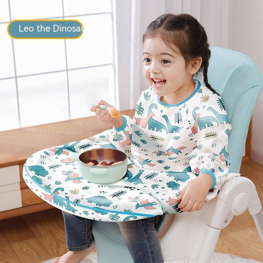 Babero Delantal para Bebé con Cobertura para Silla de Comer, Resistente al Agua y Desmontable - Image 6