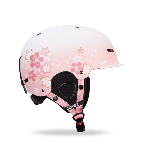 Casco de Esquí con Gafas Integradas para Adultos - Protección Doble