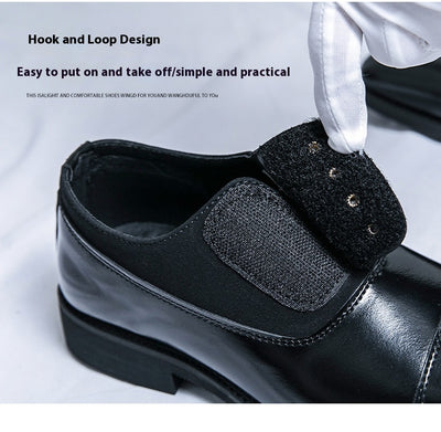 Zapatos de Cuero Slip-On con Punta Redondeada para Hombre - Image 17