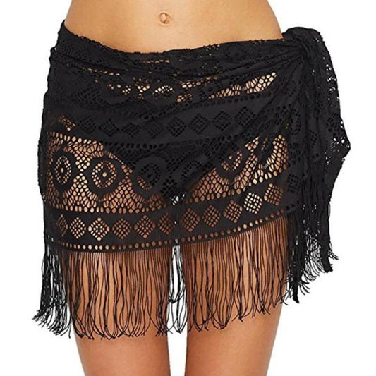 Bikini de Falda Calada para Playa con Protección Solar - Image 2