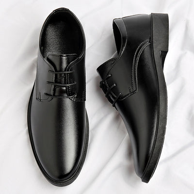 Zapatos de Cuero Casual-Formal Estilo Británico para Jóvenes - Image 4