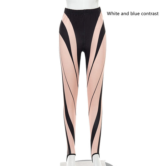 Leggings Estampados de Cintura Alta Slim para Mujer - Image 3