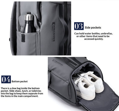 Mochila Ejecutiva para Laptop con Gran Capacidad - Image 6