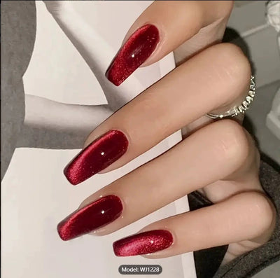 Pegatinas de Uñas Efecto Ojo de Gato 30 Piezas Largo T - Image 11