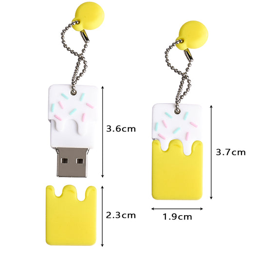 Llavero Pendrive Mini Niña Bonito Antiloss - Memoria USB Portátil - Image 11