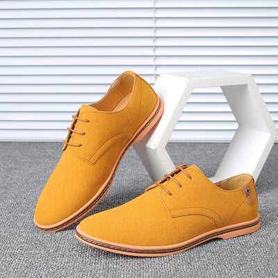 Zapatos Casuales de Cuero Nobuk para Hombre - Image 3
