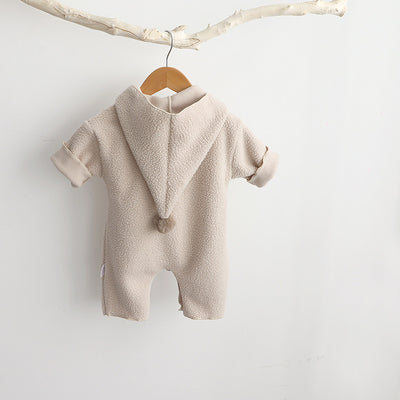 Pijama Enterizo para Bebé con Capucha y Doble Felpa Térmica - Image 13