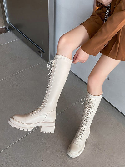 Botas Martin Altas Stretch para Mujer Talla Petite - Image 4