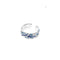 Sterling Silver Glacier Blue Ring