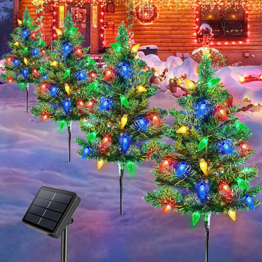 Árbol de Navidad LED Solar - Luces Decorativas Ecológicas - Image 2