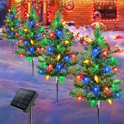 Árbol de Navidad LED Solar - Luces Decorativas Ecológicas - Image 2