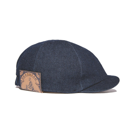 Gorra Newsboy Denim Retro Americana - Image 5