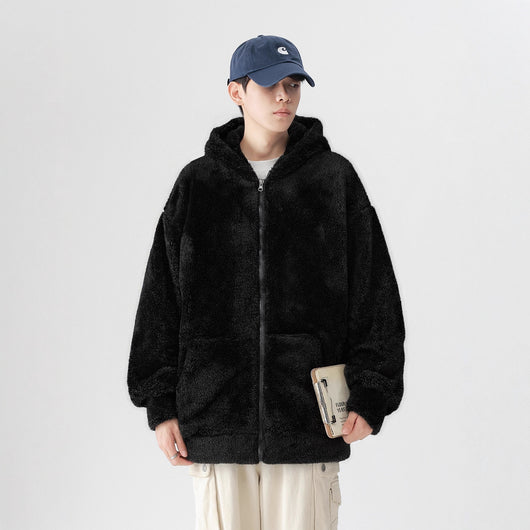 Conjunto de Sudadera Acolchada con Capucha y Pantalón Deportivo Cálido - Image 2