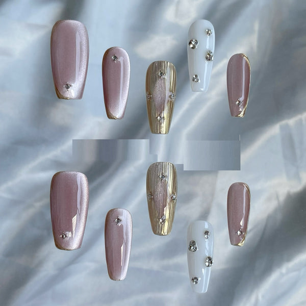 Uñas Postizas Personalizadas Diseño Premium