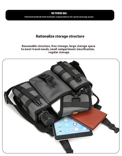 Bolsa Mensajero Deportiva para Exteriores con Correa de Hombro - Image 15