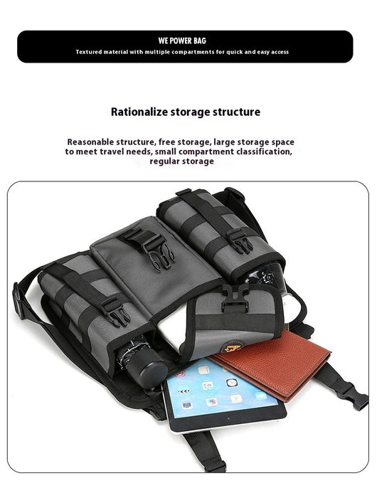 Bolsa Mensajero Deportiva para Exteriores con Correa de Hombro - Image 15