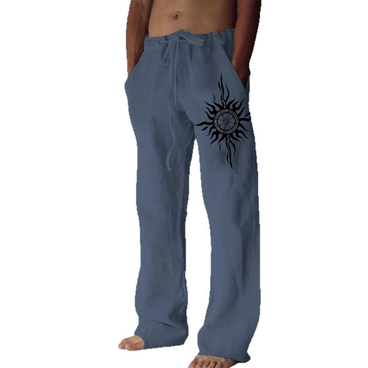 Pantalones Holgados de Pierna Ancha para Hombre - Comodidad Diaria - Image 5