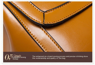 Bolsa de Cuero Genuino para Mujer - Crossbody Versátil - Image 17