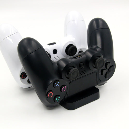 Estación de Carga Dual para Controles PS4 - Base Cargadora Compatible con PS4 Slim y PS4 Pro