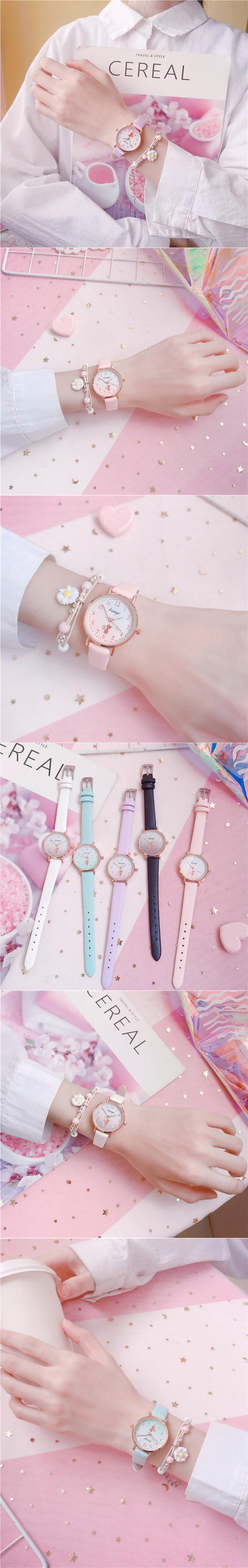 Reloj Analógico Infantil Estilo Coreano con Diseño Tierno - Image 13