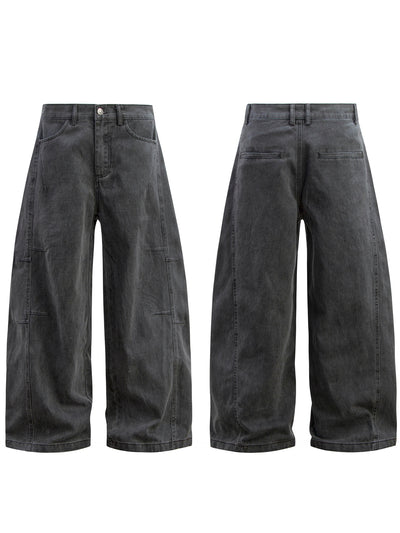Pantalones Casuales Hombre Estilo Vintage Desgastado - Image 3